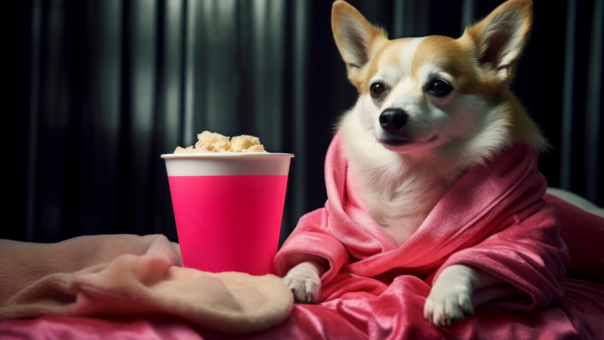 Kan hundar äta popcorn? illustration
