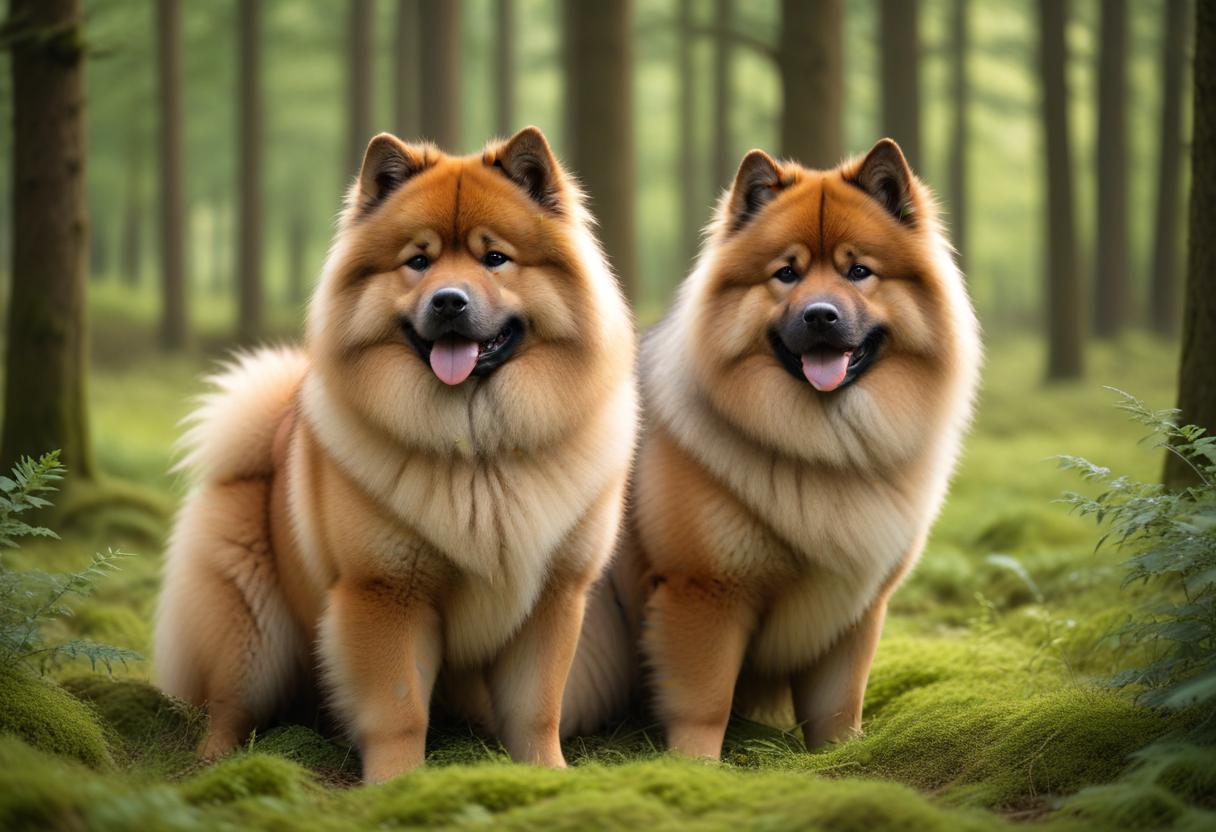 Upplev glädjen med hundrasen eurasier! illustration
