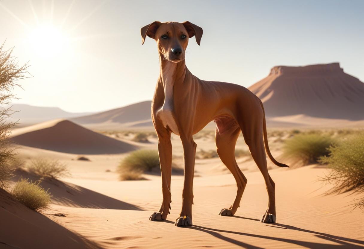 Azawakh – en snabb hund med stil och själ! illustration