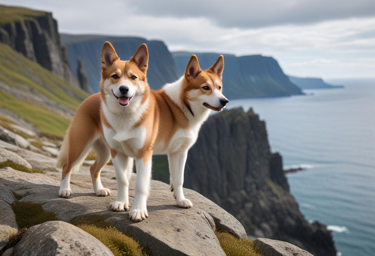 Norsk lundehund – en ovanlig vän med speciella egenskaper illustration