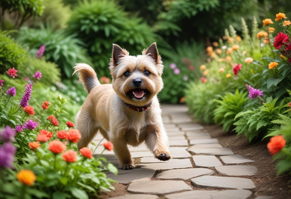 Skälliga cairnterriers – charmiga men högljudda vännen! illustration