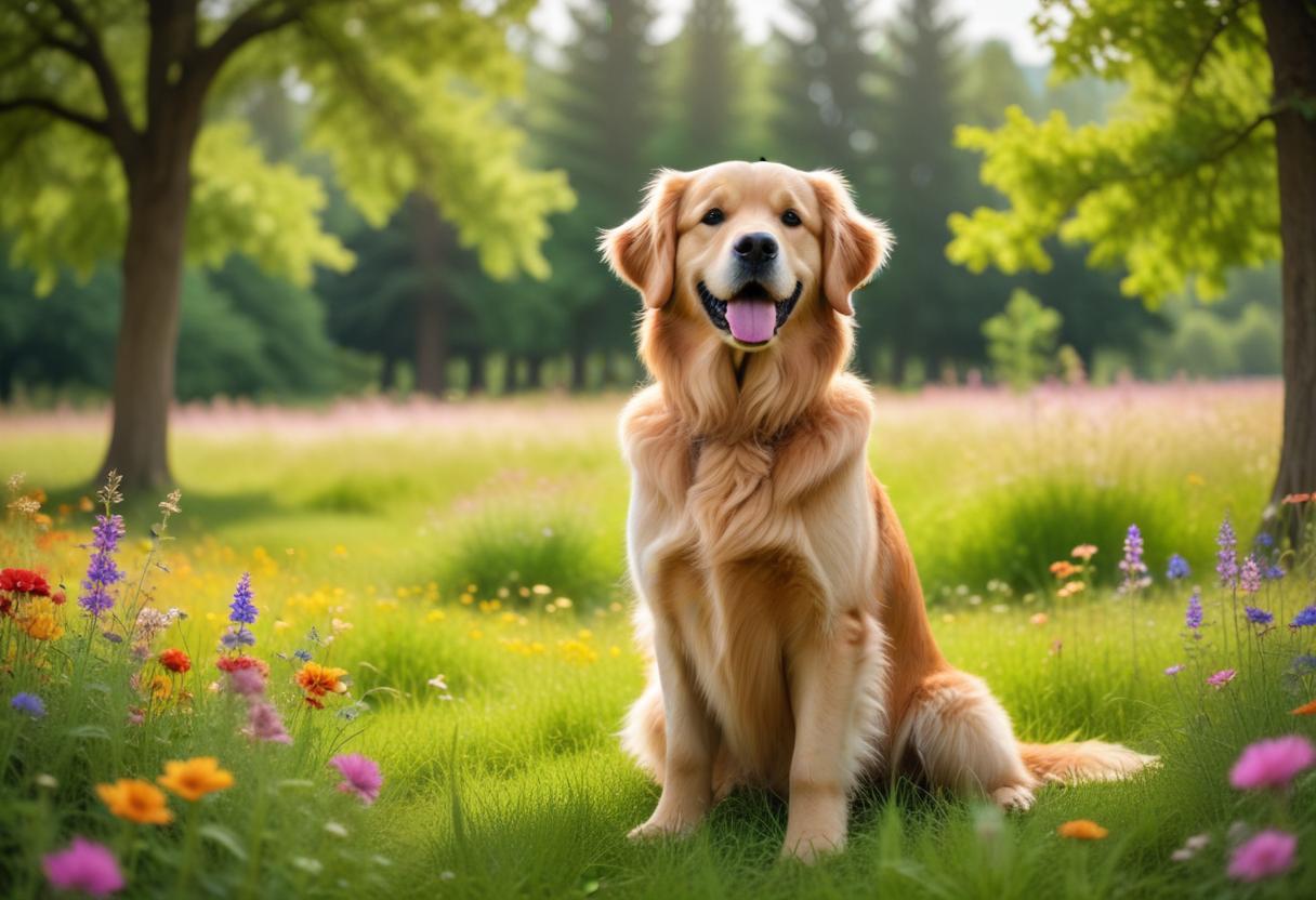 Mankhöjd på golden retriever – allt du behöver veta! illustration