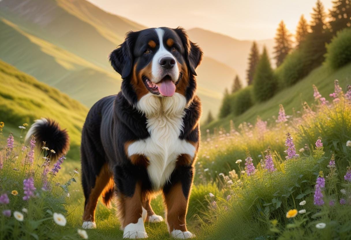 Maxa livslängden för din berner sennen-hund! illustration