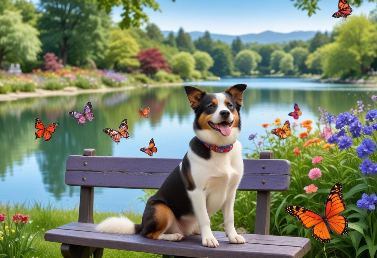 Hitta inspirerande ovanliga hundnamn för din fyrbenta vän! illustration